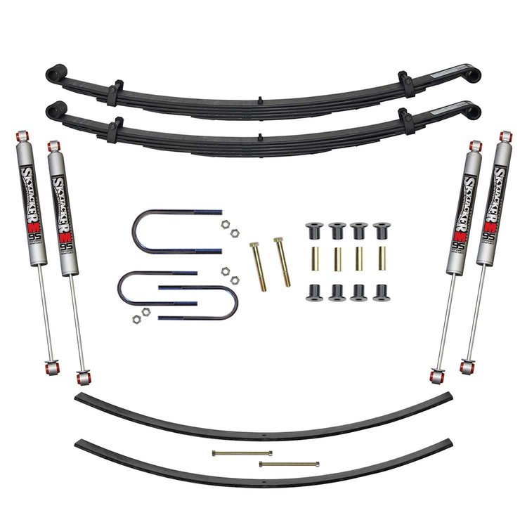 Suspension Lift Kit for Dodge with M95 Monotube Shocks D200CAK-M