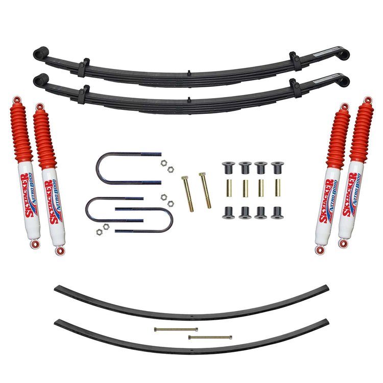 Suspension Lift Kit for Dodge with Nitro Shocks D200CAK-N