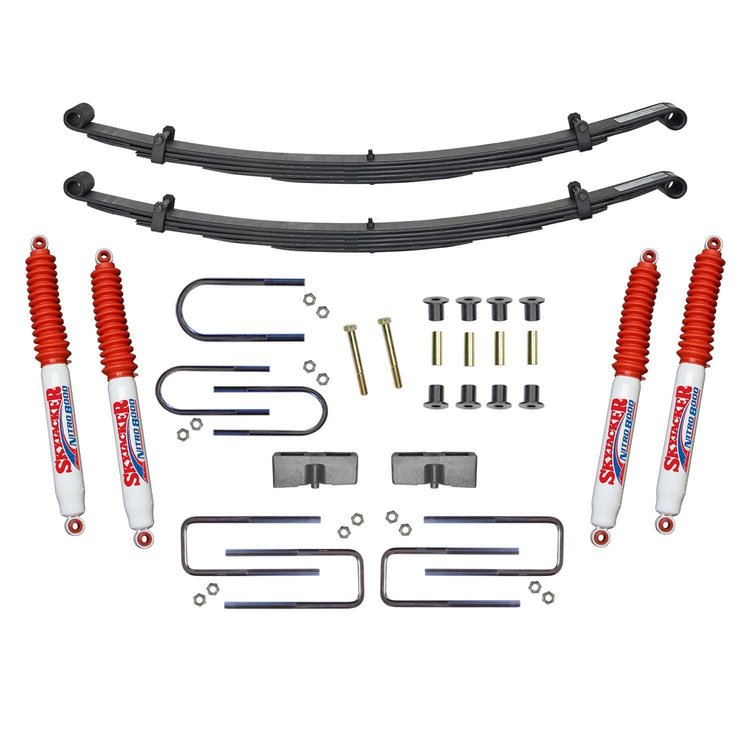 Suspension Lift Kit for Dodge with Nitro Shocks D200CK-N
