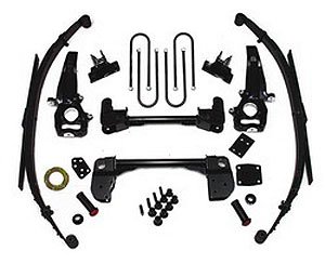 Suspension Lift Kit 6 in. Lift Incl. Rear Springs PN[D2601A-NSP/D2601BS] No Skid Plate
