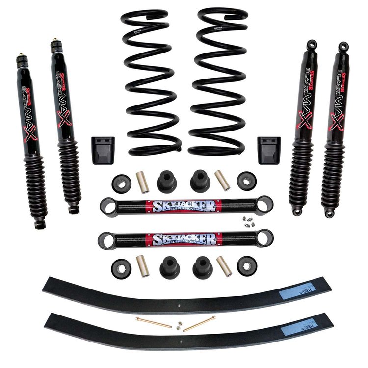 3 in. Suspension Lift Kit for Dodge Ram with Black MAX Shocks D3012K-B
