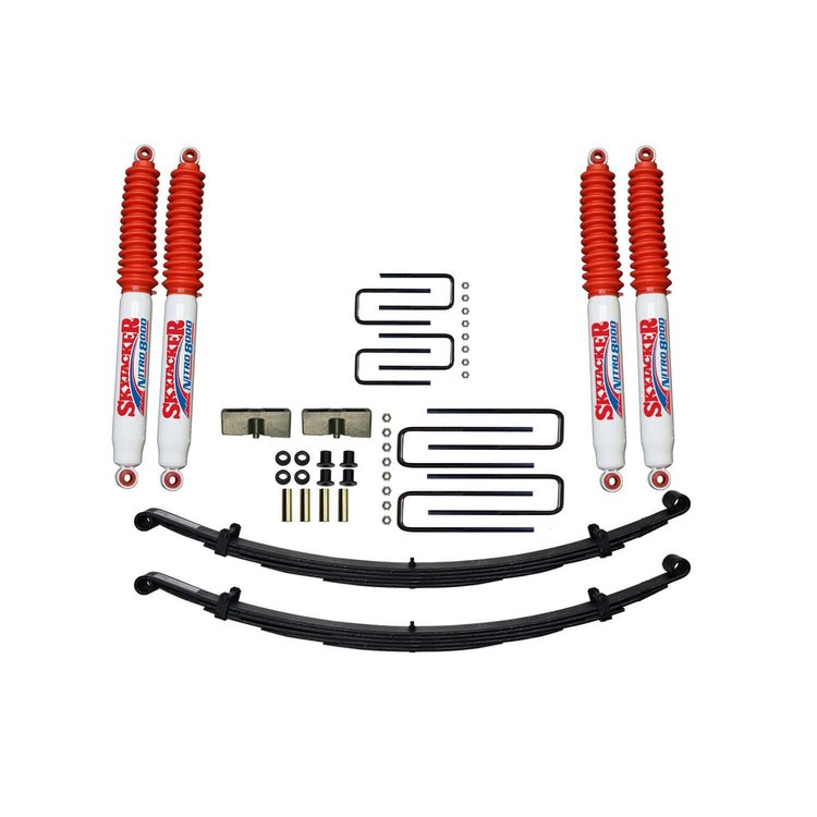 4 in. Suspension Lift Kit for 1961-1974 with Nitro Shocks D400AK-N