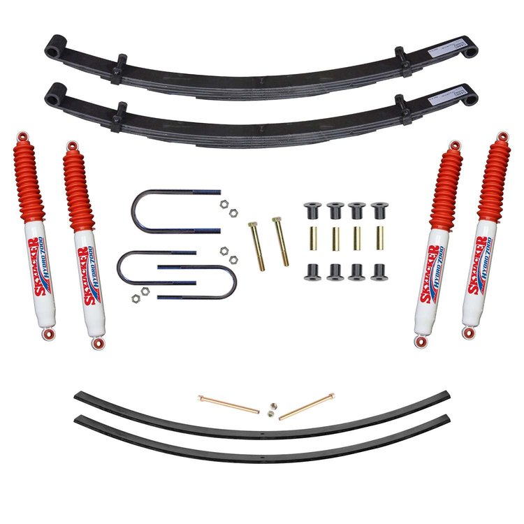 4 in. Suspension Lift Kit for Dodge with Hydro Shocks D400BAK-H