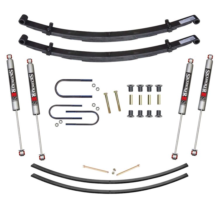 4 in. Suspension Lift Kit for Dodge with M95 Monotube Shocks D400BAK-M