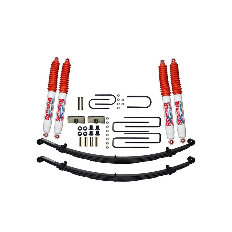 4 in. Suspension Lift Kit for Dodge with Hydro Shocks D400BK-H