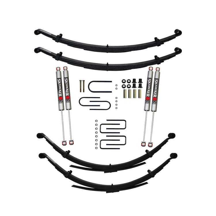 4 in. Suspension Lift Kit for Dodge with M95 Monotube Shocks D400BKS-M