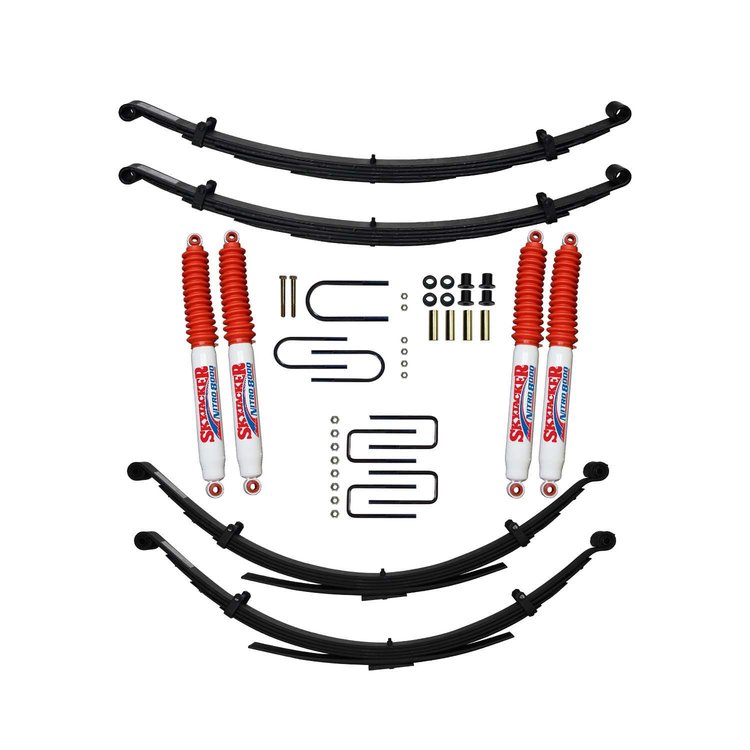 4 in. Suspension Lift Kit for Dodge with Nitro Shocks D400BKS-N