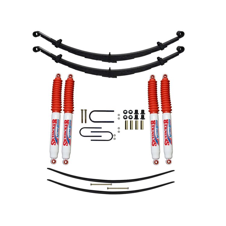 4 in. Suspension Lift Kit with Nitro Shocks D400CDAK-N