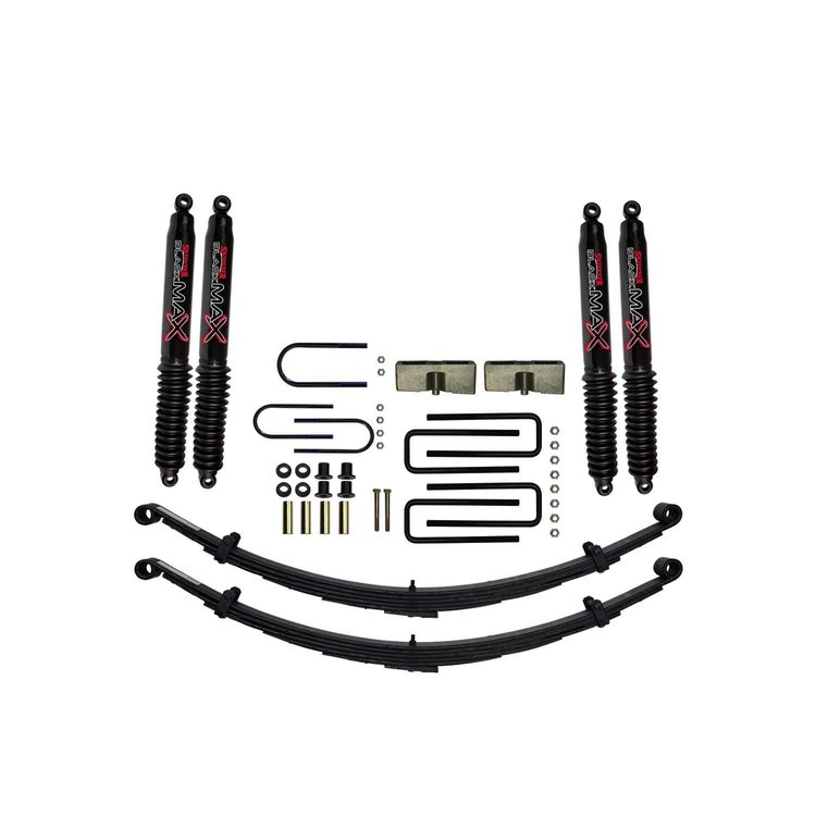 4 in. Suspension Lift Kit with Black MAX Shocks D400CDK-B