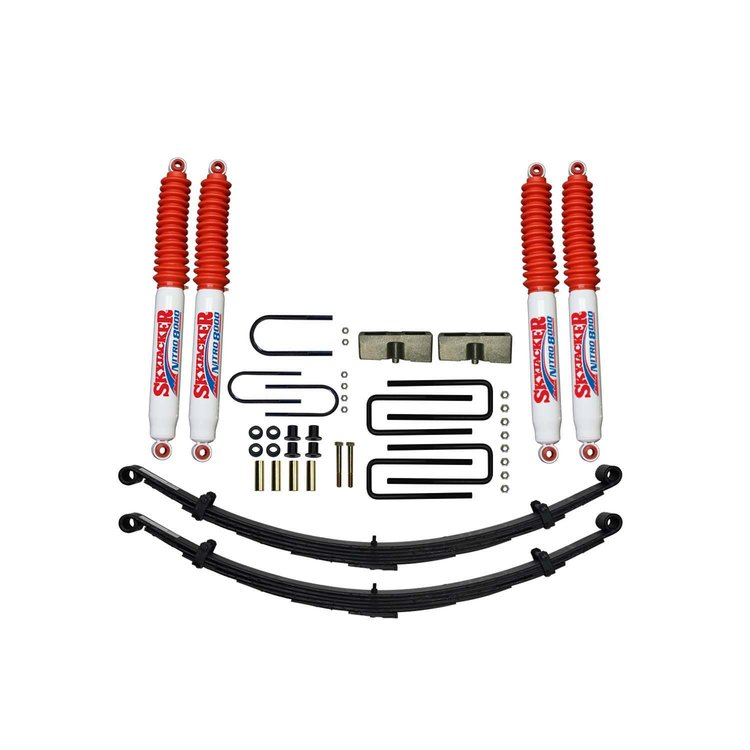 4 in. Suspension Lift Kit with Nitro Shocks D400CDK-N