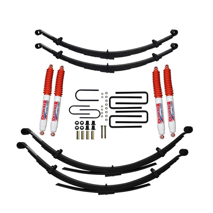 1 in. Suspension Lift Kit for Dodge with Hydro Shocks D400CKS-H