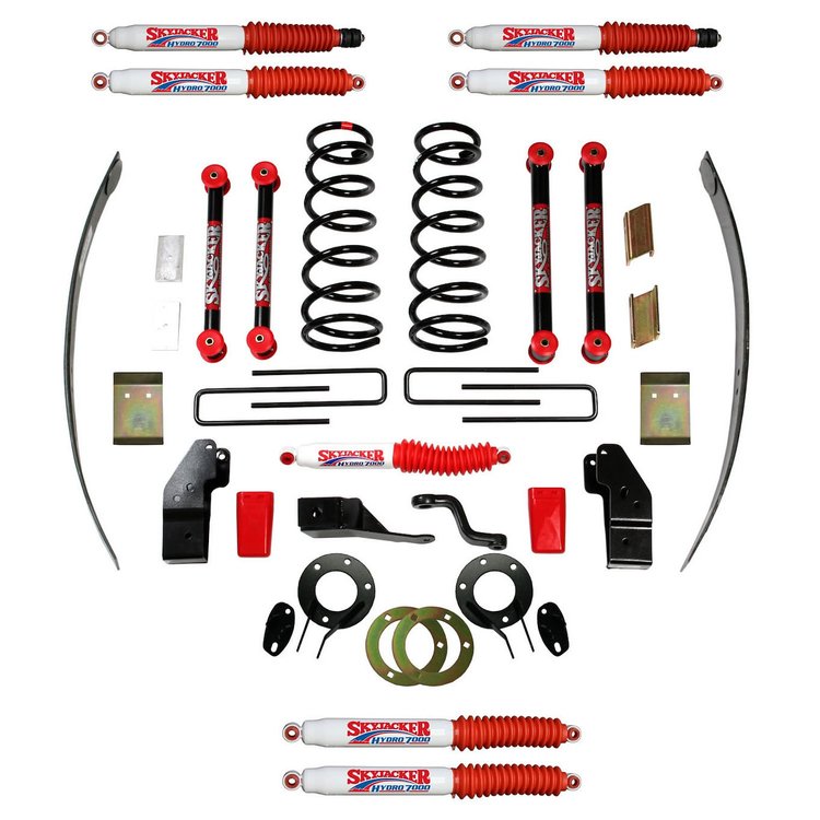 5 in. Suspension Lift Kit for 2000-2002 Dodge with Hydro Shocks D4522K-H