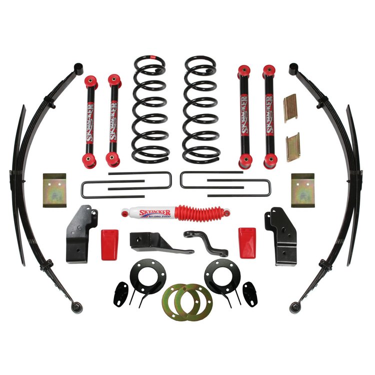 5 in. Suspension Lift Kit for Dodge Ram with Black MAX Shocks D4522KS-B