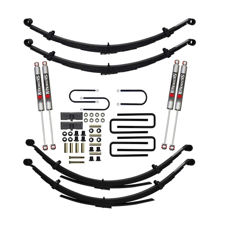 4 in. Suspension Lift Kit with M95 Monotube Shocks D492CDKS-M