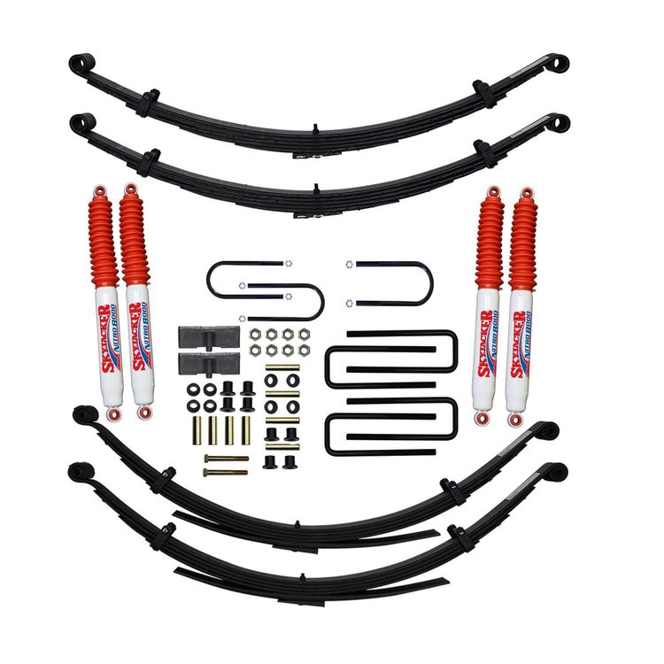 4 in. Suspension Lift Kit with Nitro Shocks D492CDKS-N