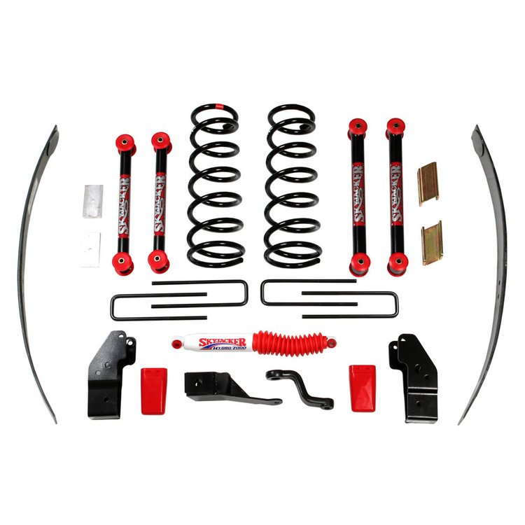 5 in. Suspension Lift Kit for Dodge Ram with Black MAX Shocks D5012K-B