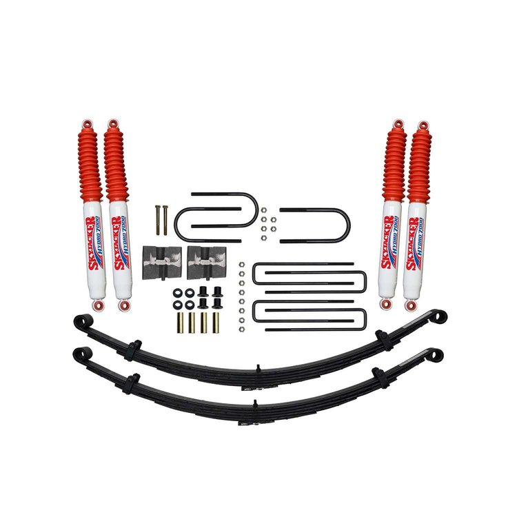 6 in. Suspension Lift Kit for Dodge with Hydro Shocks D600BK-H