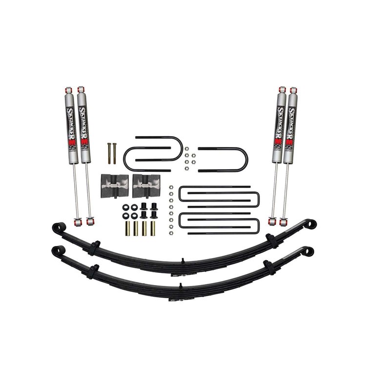 6 in. Suspension Lift Kit for Dodge with M95 Monotube Shocks D600BK-M