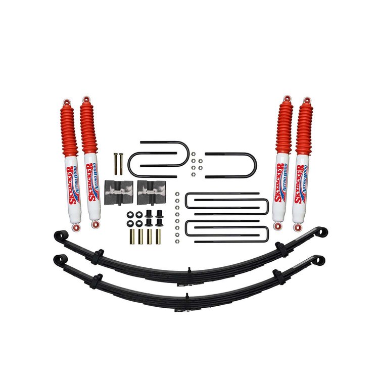 6 in. Suspension Lift Kit with Nitro Shocks D600BK-N
