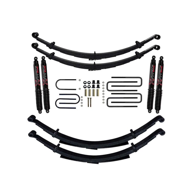 6 in. Suspension Lift Kit with Black MAX Shocks D600BKS-B