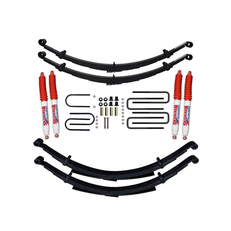 6 in. Suspension Lift Kit with Nitro Shocks D600BKS-N
