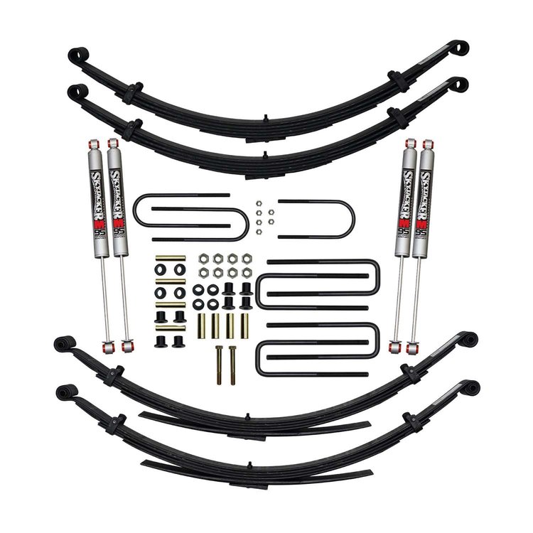 Suspension Lift Kit for Dodge with M95 Monotube Shocks D600CKS-M