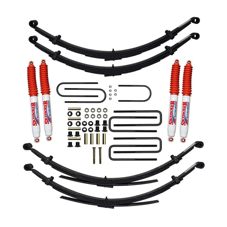 6 in. Suspension Lift Kit for Dodge with Nitro Shocks D600CKS-N