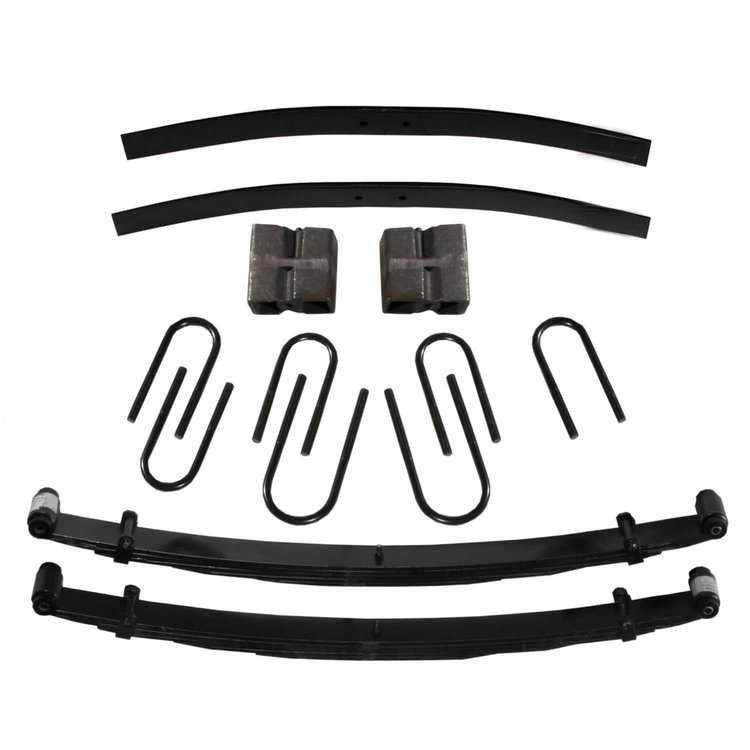 8 in. Suspension Lift Kit for Dodge with Black MAX Shocks D800BK-B