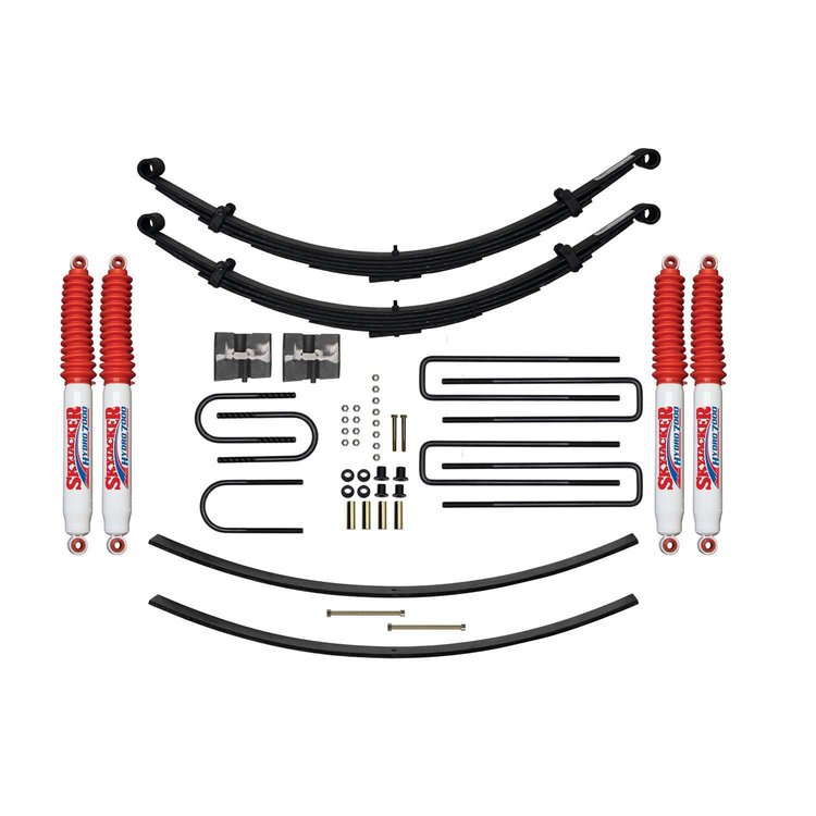 8 in. Suspension Lift Kit for Dodge with Hydro Shocks D800BK-H