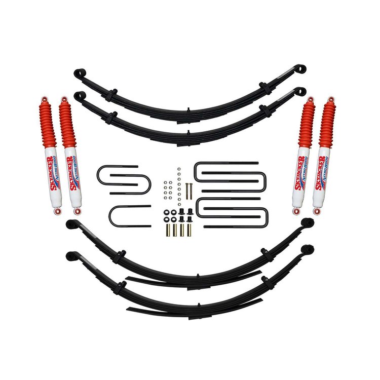 8 in. Suspension Lift Kit for Dodge with Nitro Shocks D800BKS-N