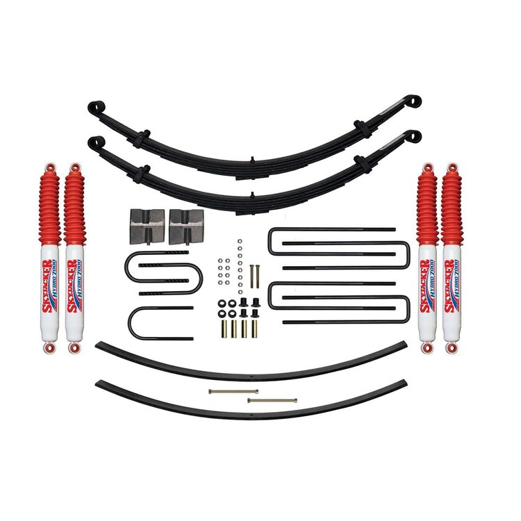 8 in. Suspension Lift Kit for Dodge with Hydro Shocks D800BRK-H