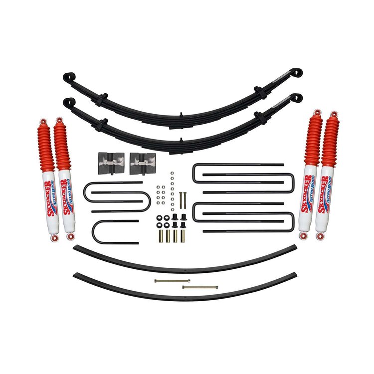 Suspension Lift Kit for Dodge with Nitro Shocks D800CK-N