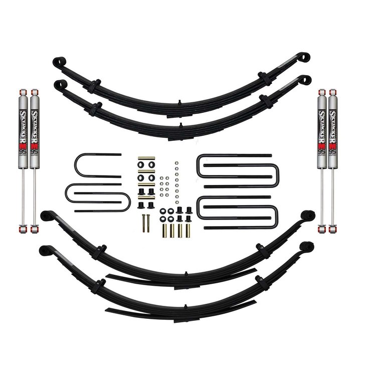 Suspension Lift Kit for Dodge with M95 Monotube Shocks D800CKS-M