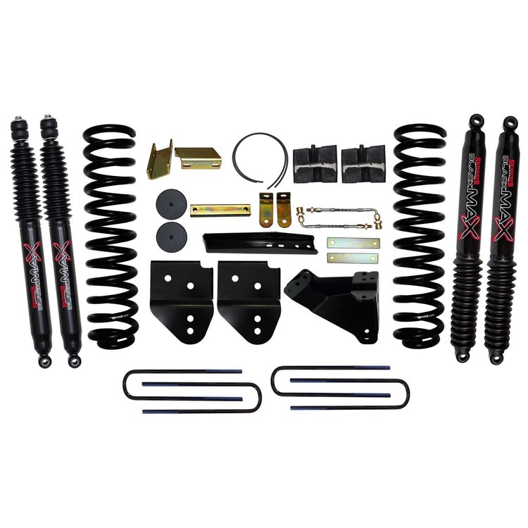 6 in. Suspension Lift Kit for F-250 with Black MAX Shocks F11601K-B