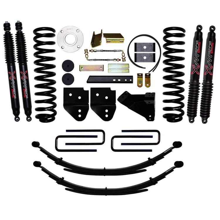 6 in. Suspension Lift Kit for F-250 with Black MAX Shocks F11601KS-B