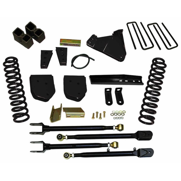 Class 2; Suspension Lift Kit; 6 in. Lift; Incl. FrClSpg/SwyBrLwgBkt; TrkBrRelBkt;Up/LwrRadArm;RadArm