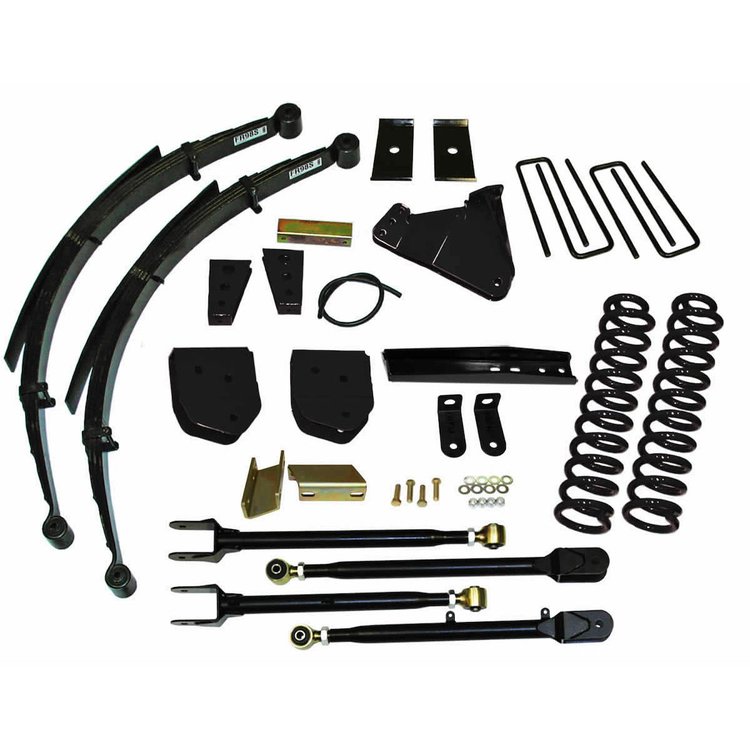 Class 2; Suspension Lift Kit; 6 in. Lift System; Incl. FrClSg/SwyBrLwrBkt;TkBrRelBkt;Up/LwRadArm;Rad