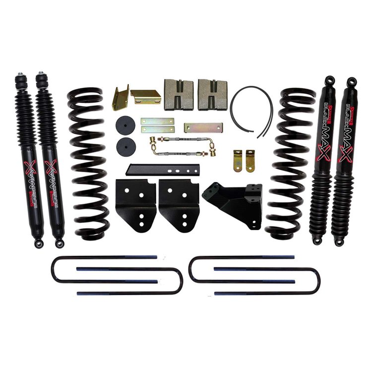 6 in. Suspension Lift Kit for F-250 with Black MAX Shocks F11651K-B
