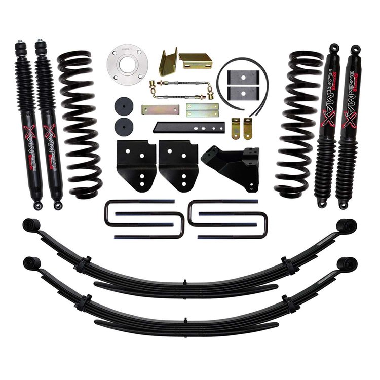 6 in. Suspension Lift Kit for F-250 with Black MAX Shocks F11651KS-B
