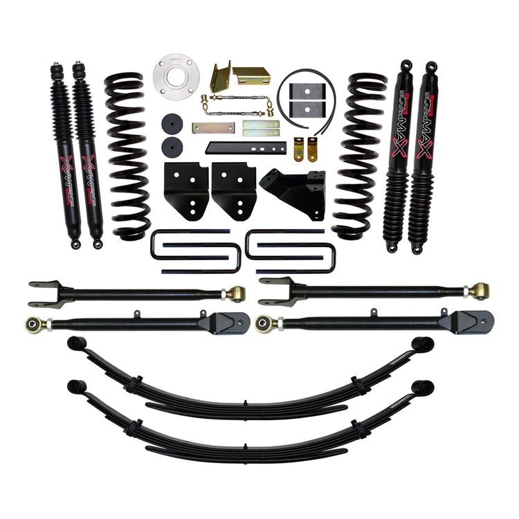 6 in. Suspension Lift Kit with Black MAX Shocks F116524KS-B