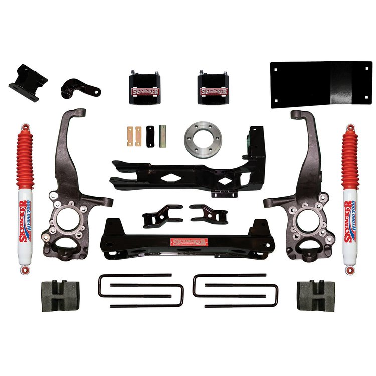 Suspension Lift Kit 2015-16 Ford F150 4.5" Lift 4WD Includes Hydro 7000 Shocks