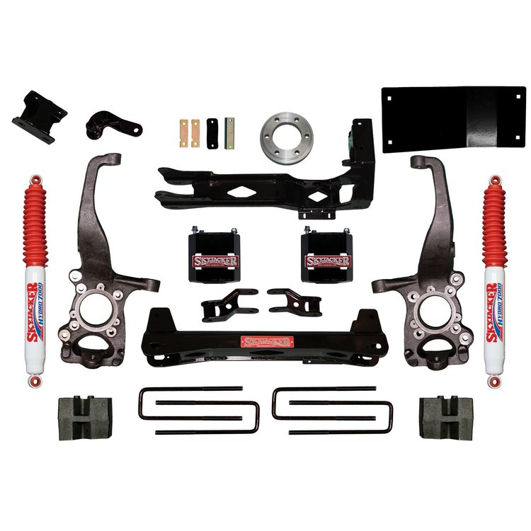 Suspension Lift Kit 2015-16 Ford F150 6" Lift 4WD Includes Hydro 7000 Shocks