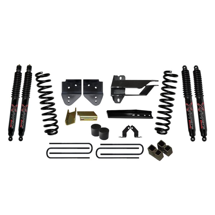 Suspension Lift Kit for F-250 with Black MAX Shocks F17401K-B