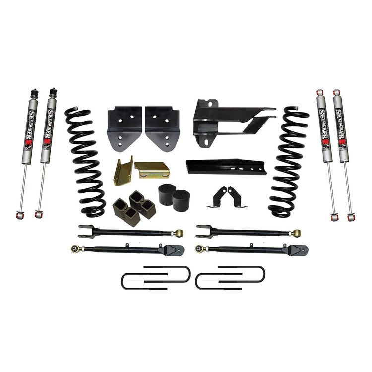 Suspension Lift Kit for F-350 with M95 Monotube Shocks F174524K3-M