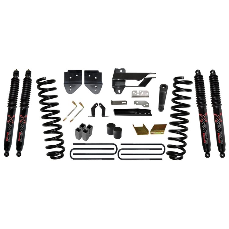Suspension Lift Kit for F-250 with Black MAX Shocks F17651K-B
