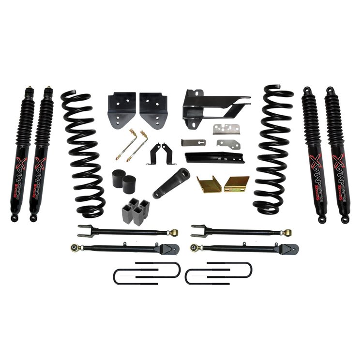 Suspension Lift Kit for F-250 with Black MAX Shocks F176524K-B