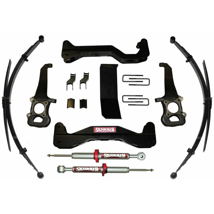 Suspension Lift Kit 6 in. Lift Incl. Replacement Performance Front Struts/Rear Springs PN[F4601A-NSP/F4601BST] No Skid Plate