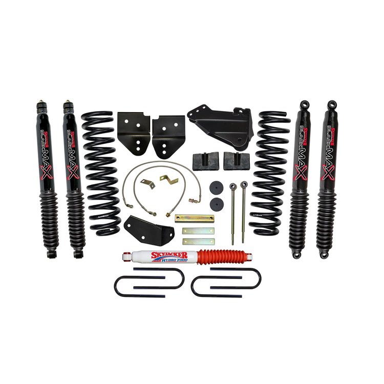 4 in. Suspension Lift Kit for F-250 with Black MAX Shocks F5401K-B