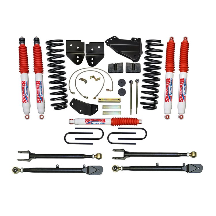4 in. Suspension Lift Kit for 2005-2007 F-250 with Nitro Shocks F54024K-N