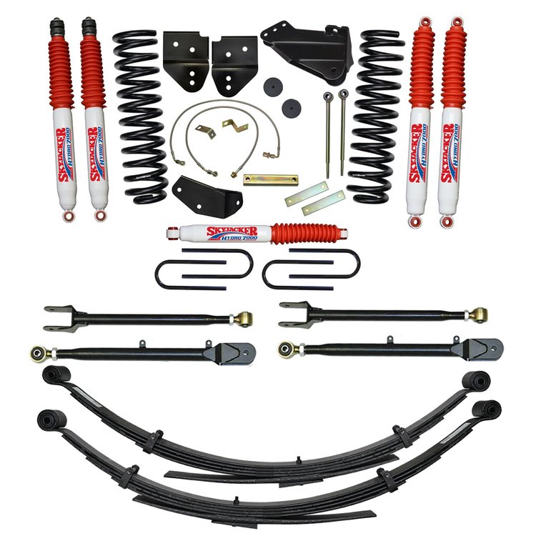 4 in. Suspension Lift Kit for 2005-2007 F-250 with Hydro Shocks F54024KS-H